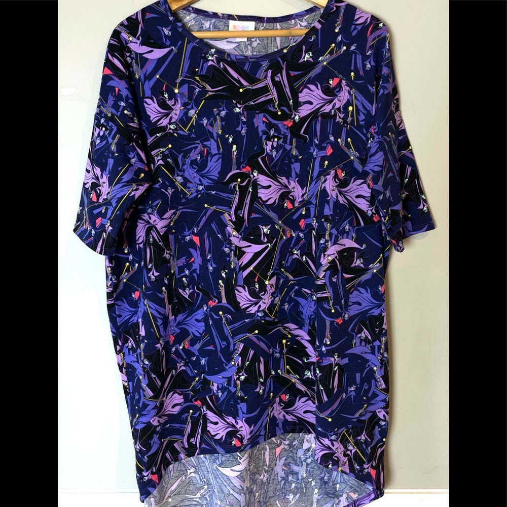 Disney Maleficent Irma Tunic Top Size Small